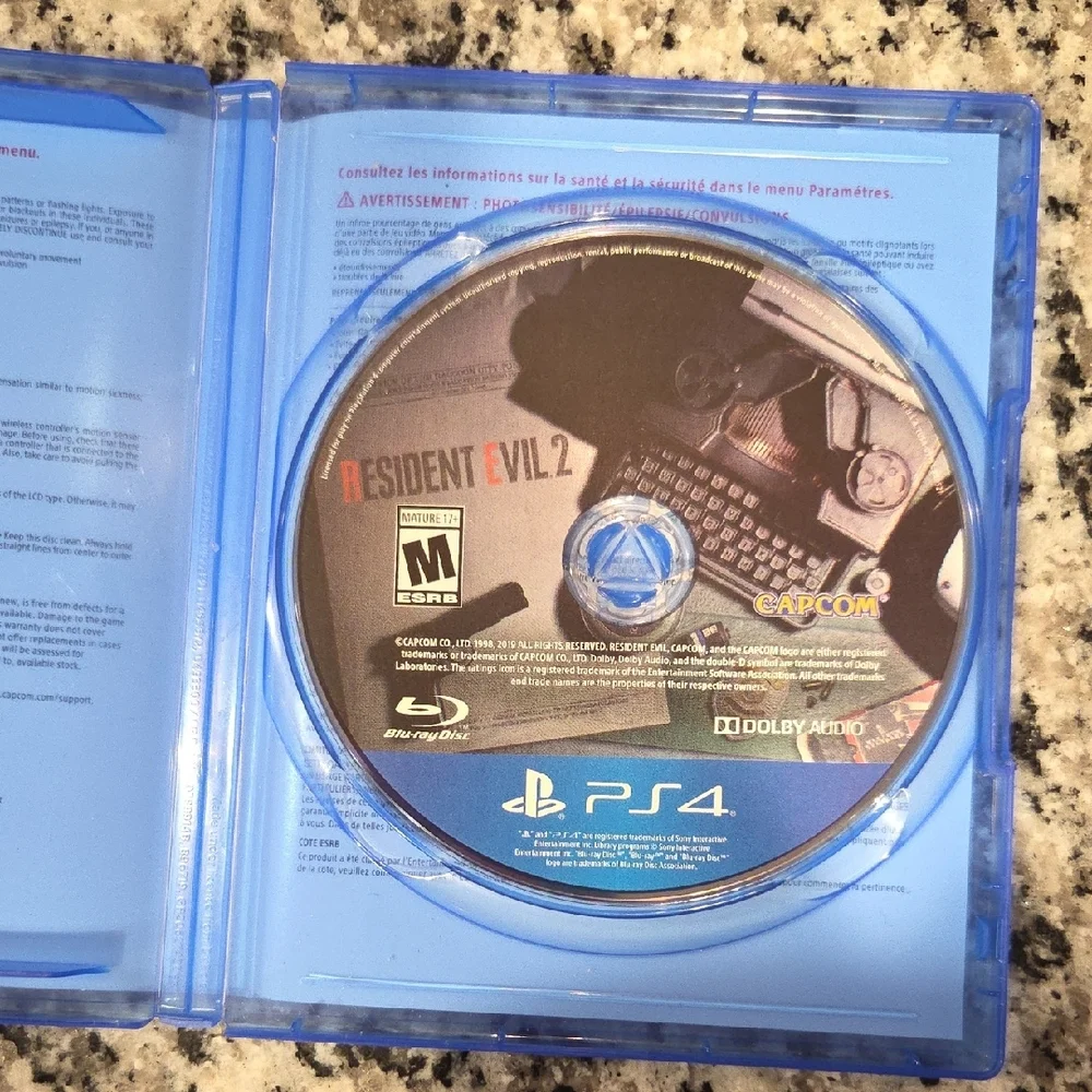 Resident Evil 2 for PS4